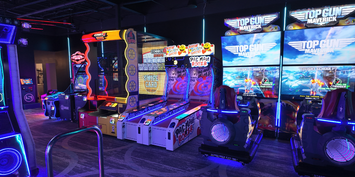 AVS Installs New Arcade for Smash Park