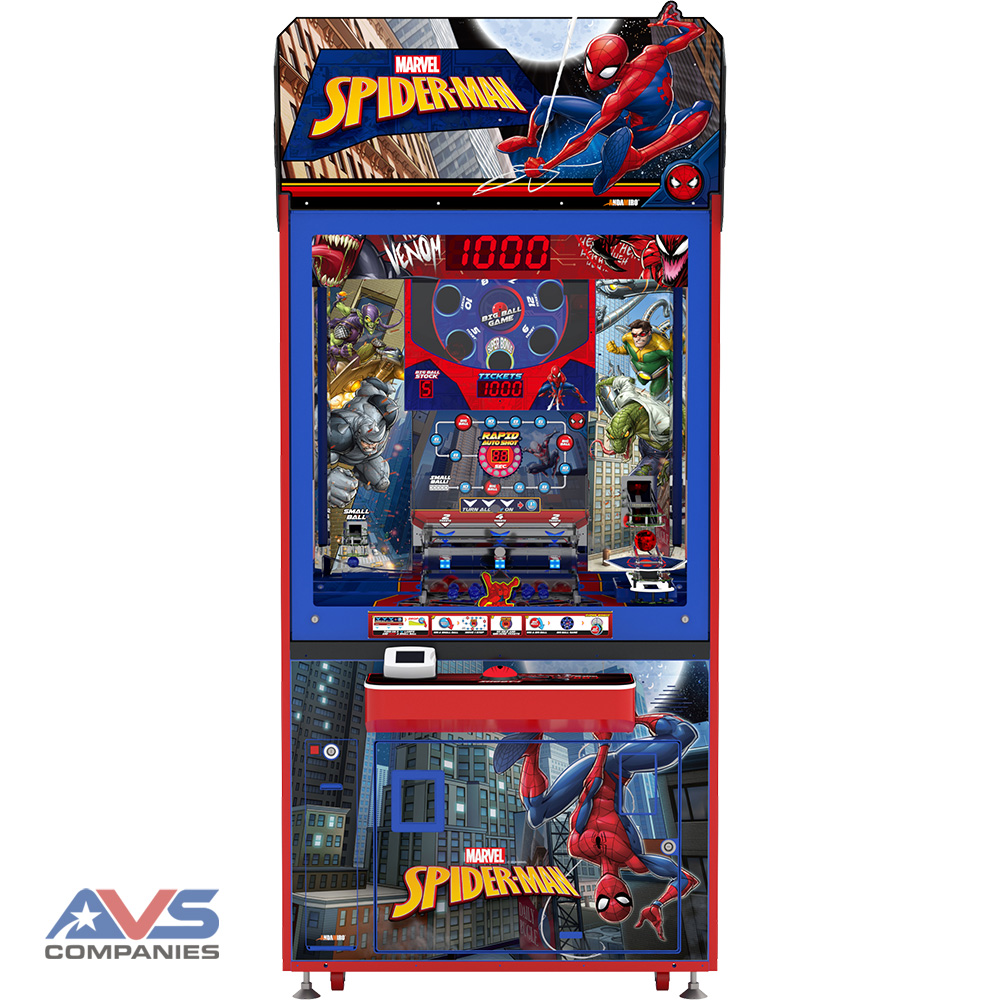 Spider-Man Coin Pusher 1P (Front)