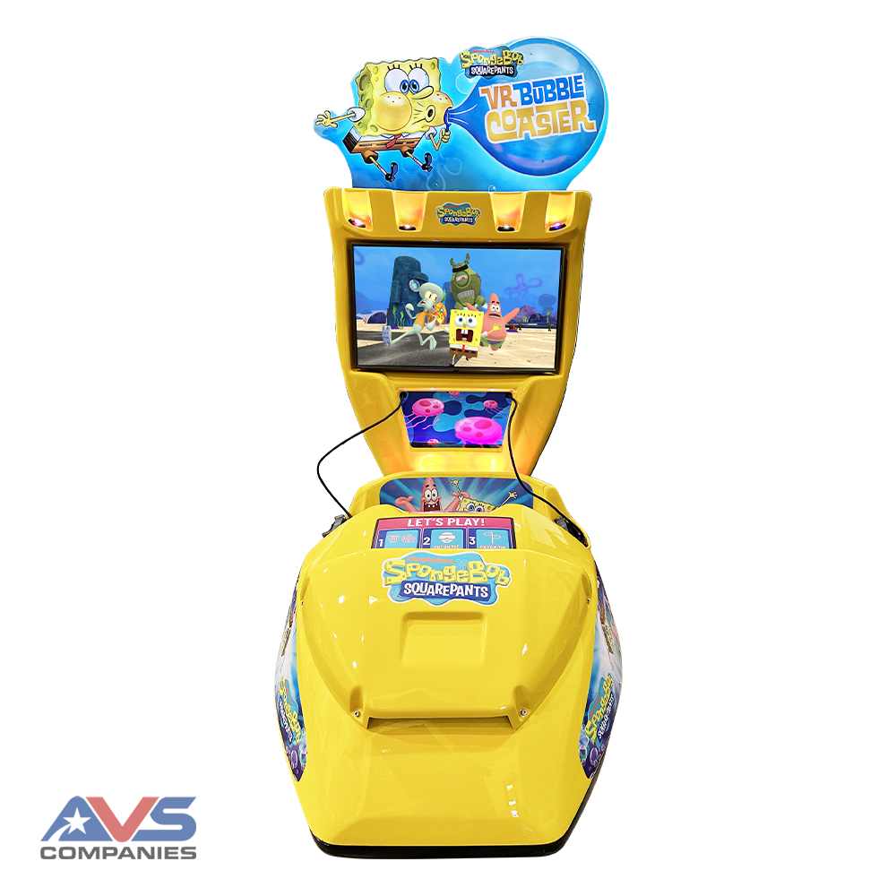 SpongeBob VR Bubble Coaster Front