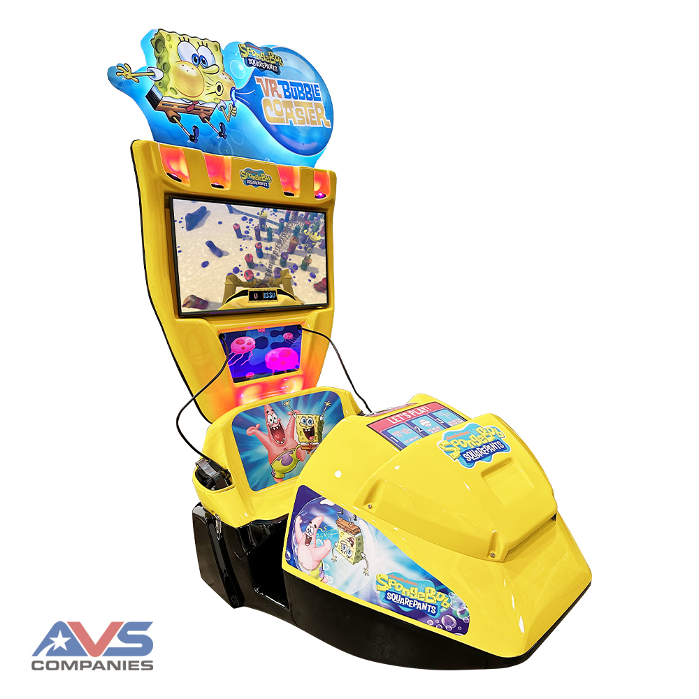 SpongeBob VR Bubble Coaster Left Angle