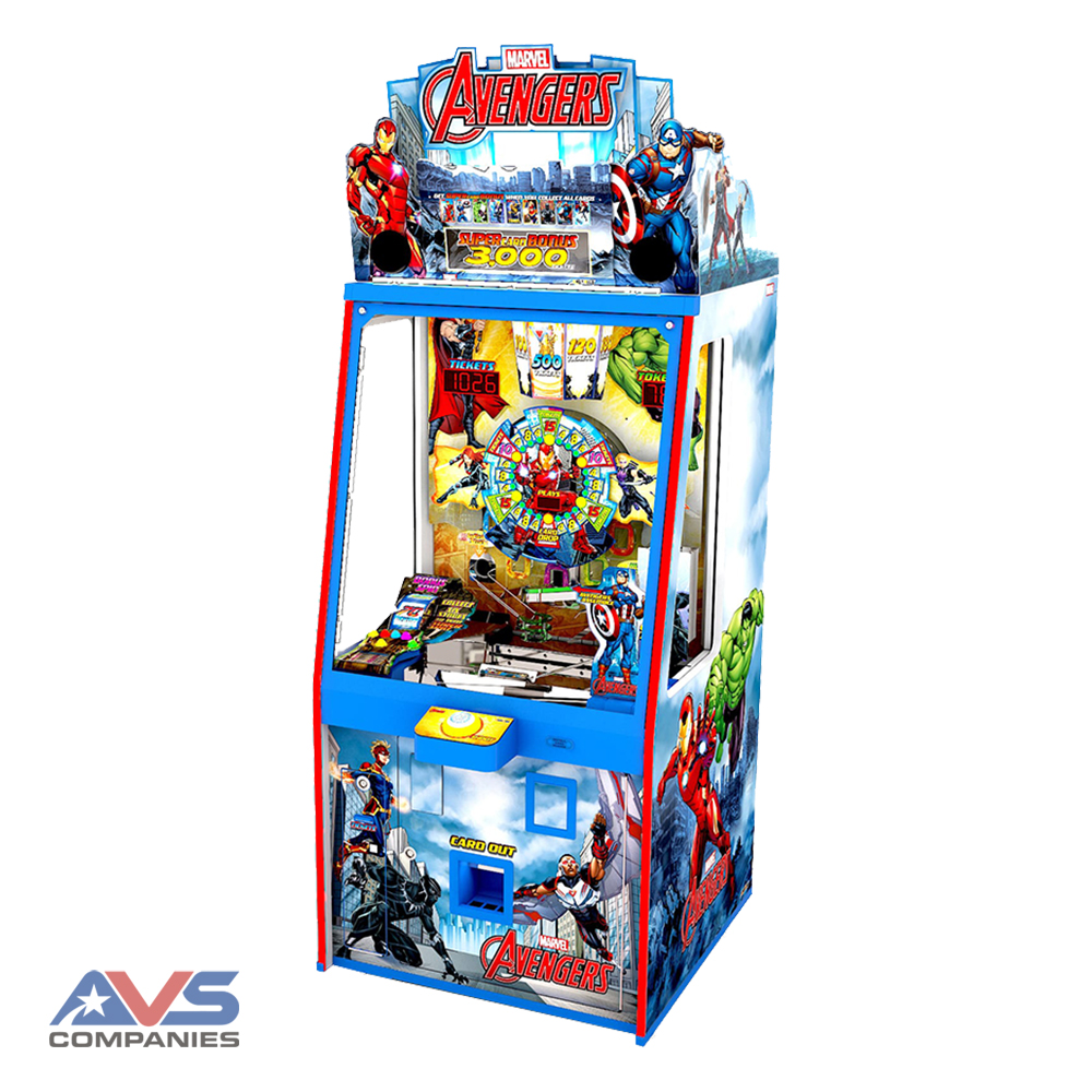 Avengers Coin Pusher 1P Right Angle