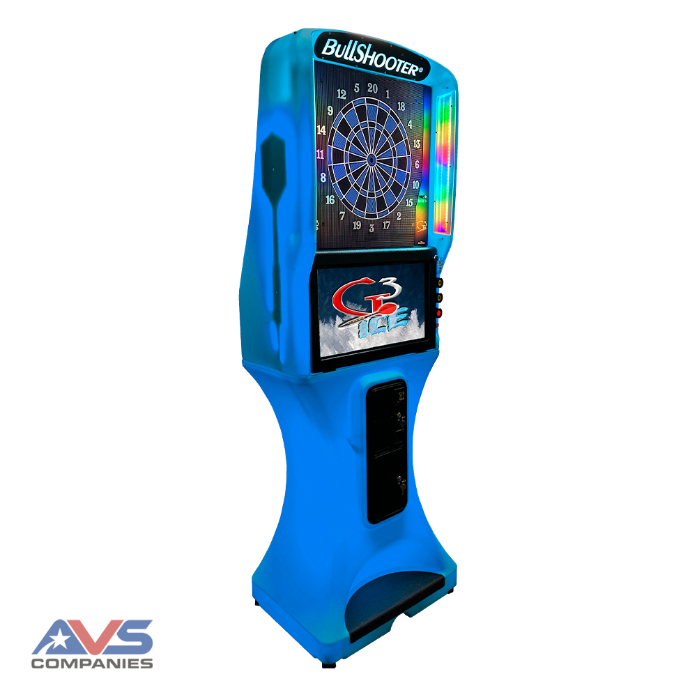G3 Ice Dartboard Left Angle