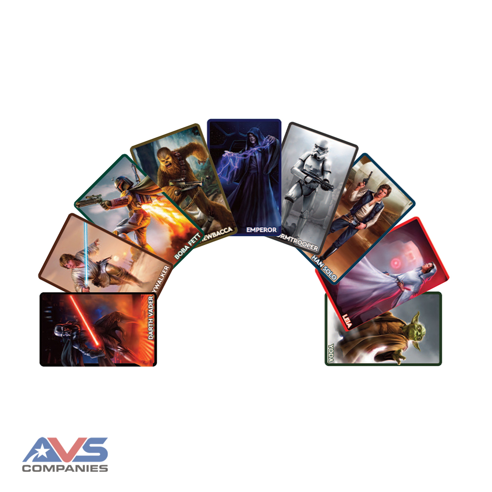 Star Wars Coin Pusher Cards