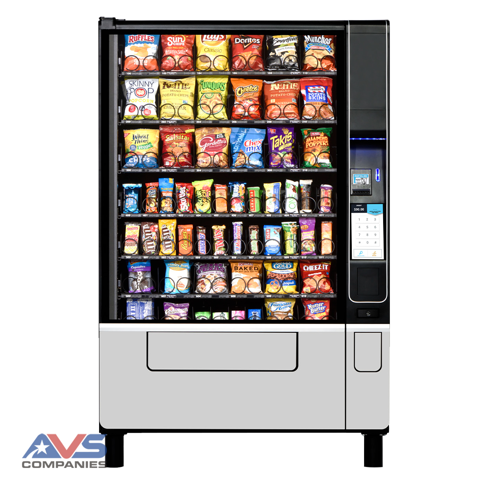 Evoke 6 Snack Machine Front