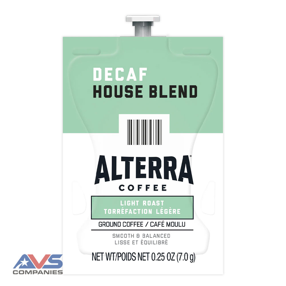 Alterra House Blend Decaf Front Angle