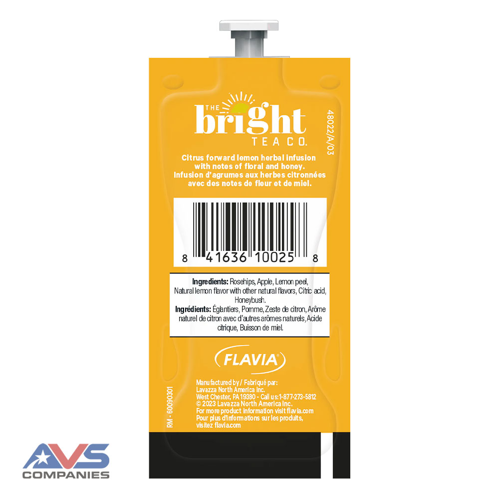 Bright Tea Co. Lemon Herbal Back