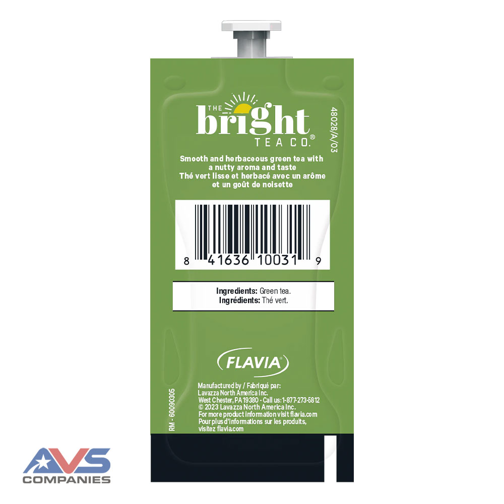 Bright Tea Co. Select Green Tea Back
