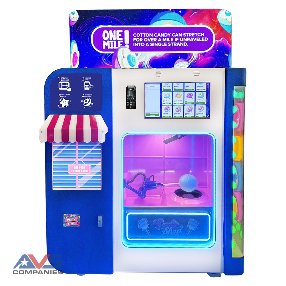 Cotton Candy Machine Front Angle