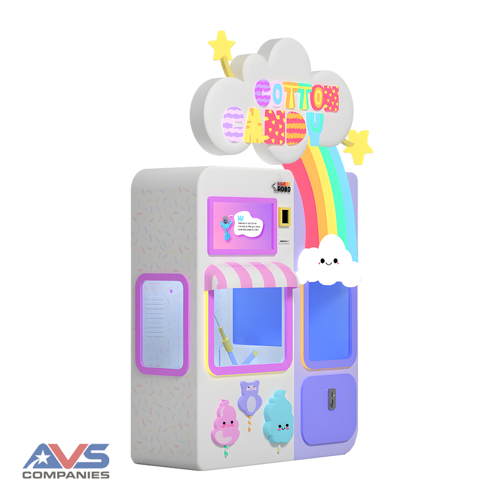 Cotton Candy Robot Left Angle
