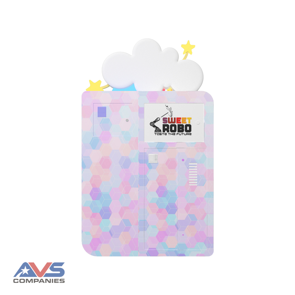 Cotton Candy Robot Back Angle