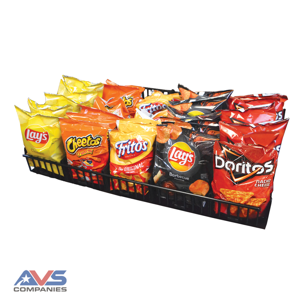Flex Food Tray with Chips
