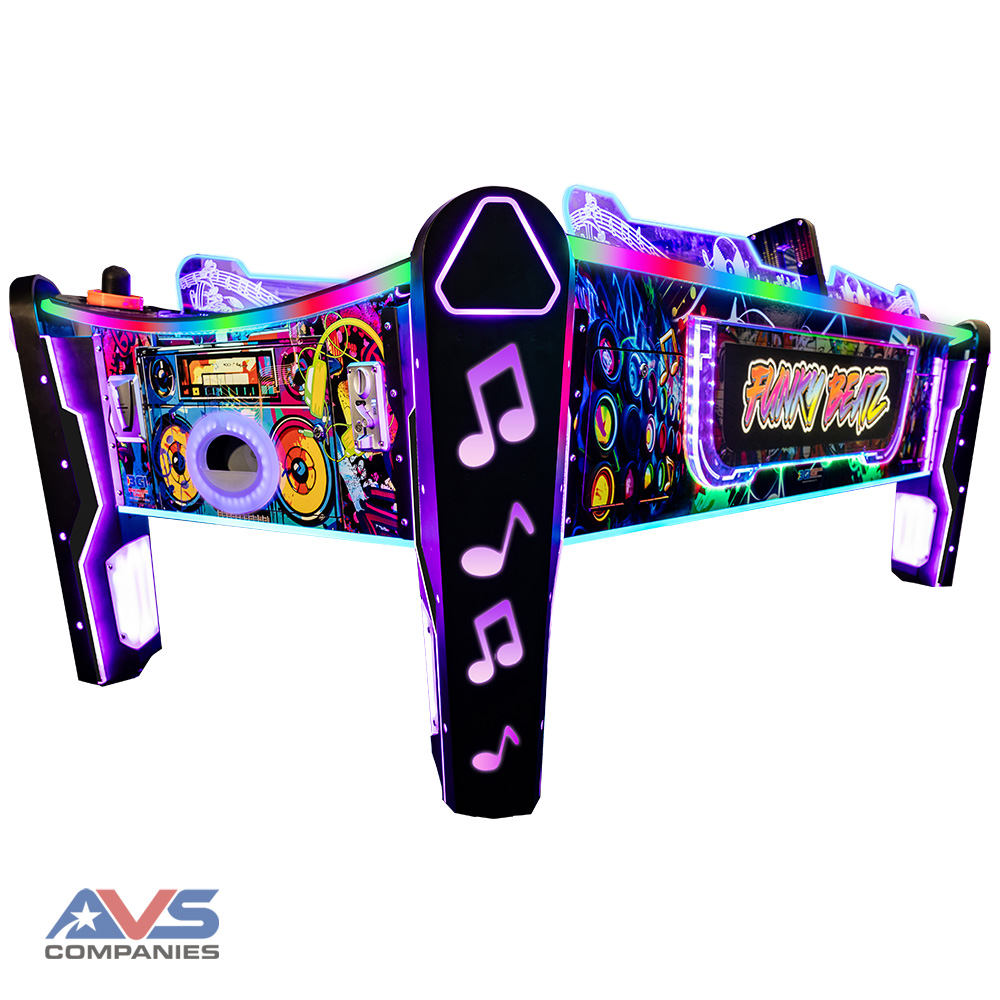Funky Beatz Air Hockey Angle