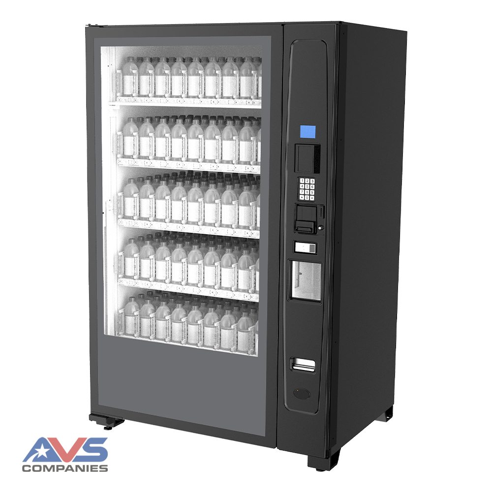 Glass Front Vendor GVF-400 Right Angle