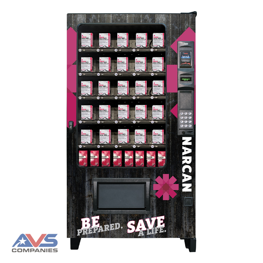 Harm Reduction Vending Machine Front