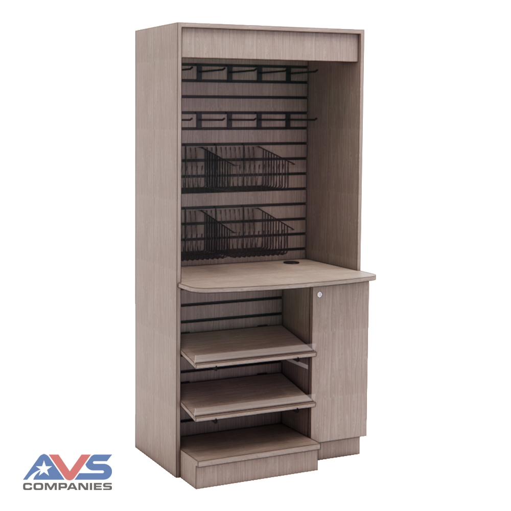 In-Line Free Standing Coffee Merchandiser 36"