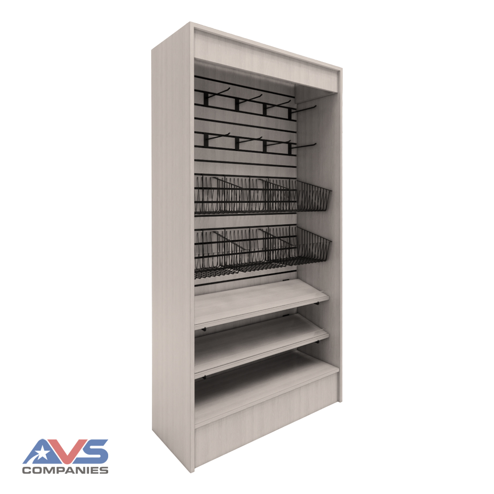In-Line Free Standing Merchandiser 36"