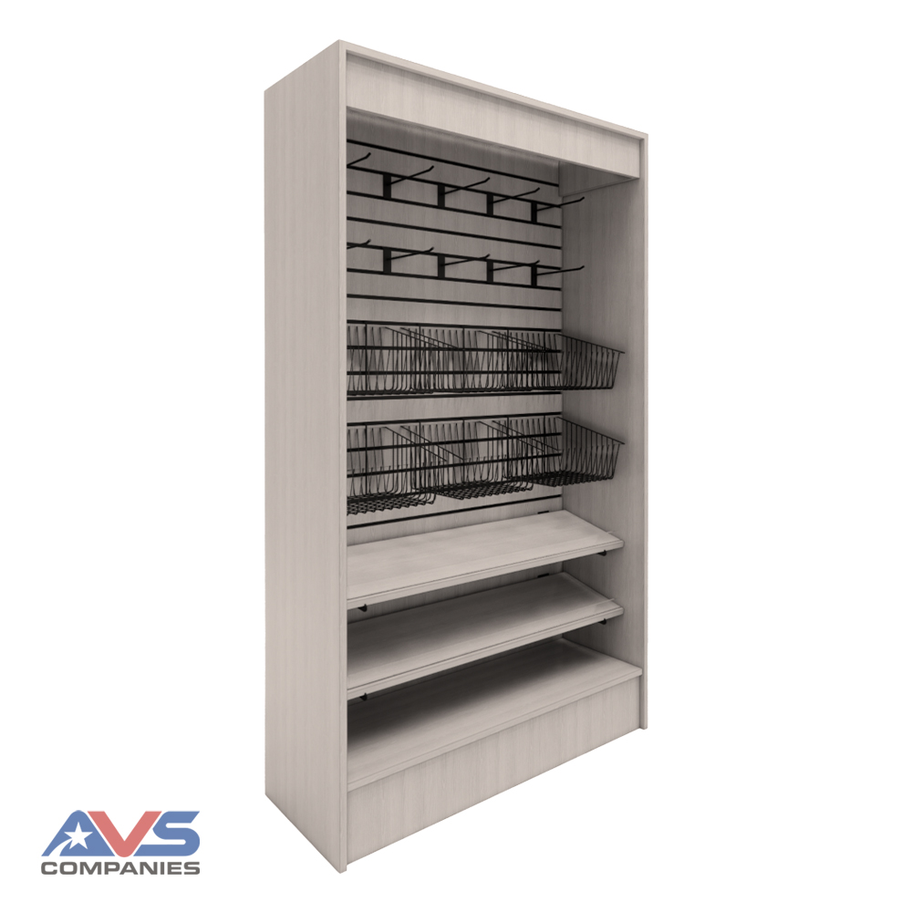 In-Line Free Standing Merchandiser 42"