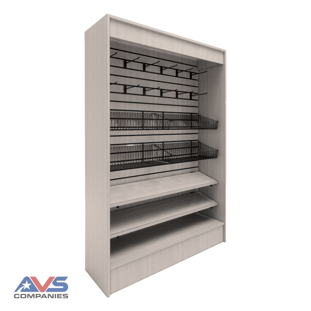 In-Line Free Standing Merchandiser 48"
