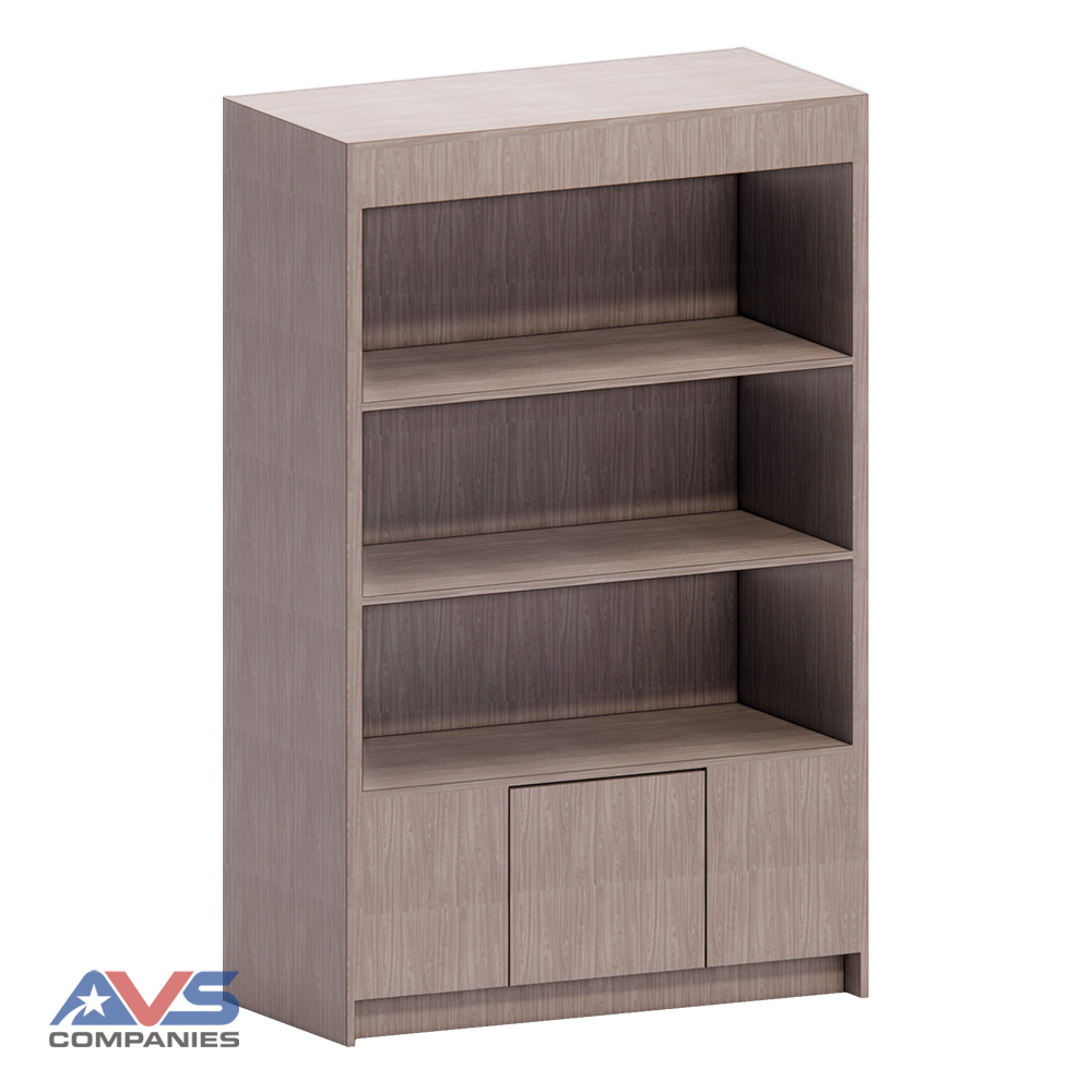 In-Line Free Standing Microwave Cabinet 6X Empty