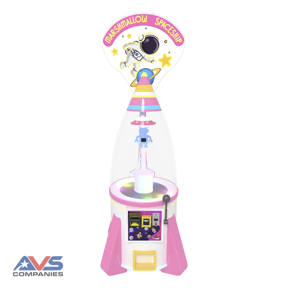 Marshmallow Spaceship Front Angle