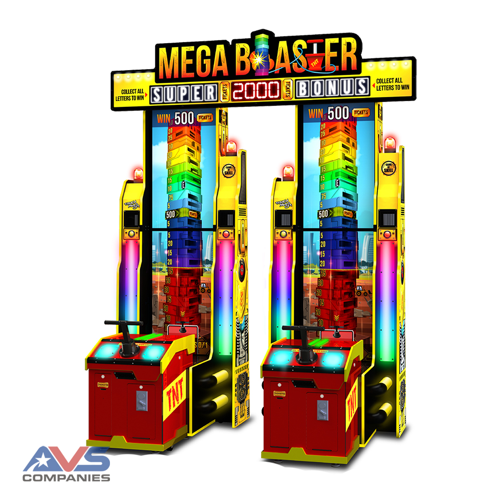 Mega Blaster (marquee) Right Angle