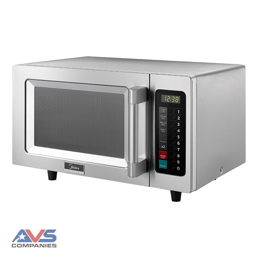 Push Button Microwave Right Angle