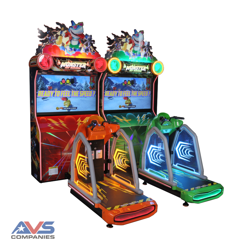 Monster Jet Rider 2P Left Angle