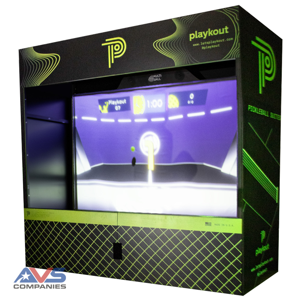 Pickleball Simulator Right Angle