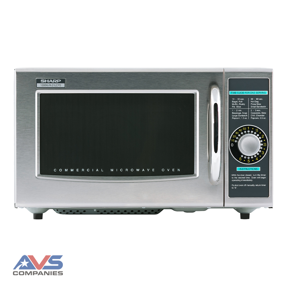 Dial Medium-Duty Commercial Microwave Front