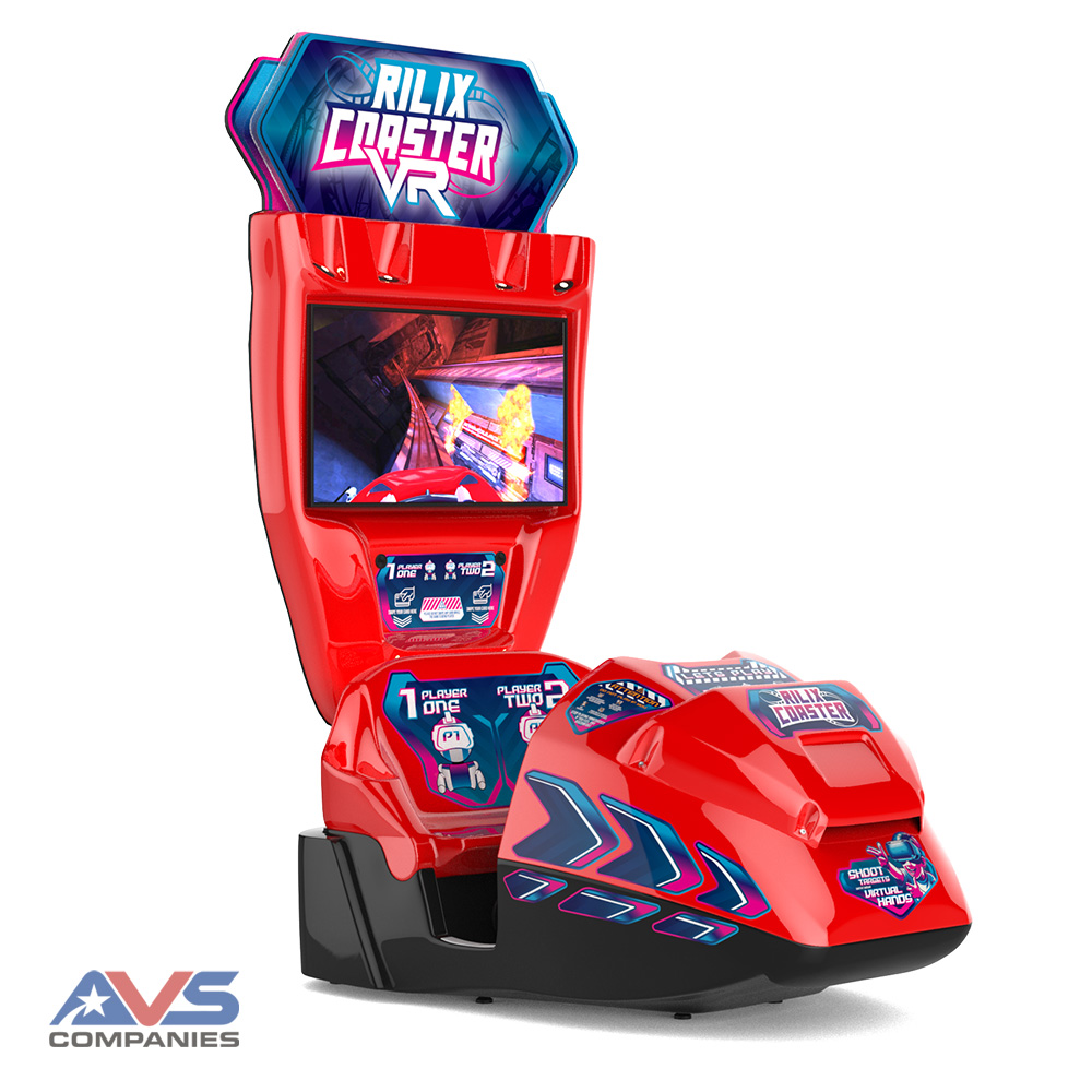 Rilix Coaster Red Left Angle