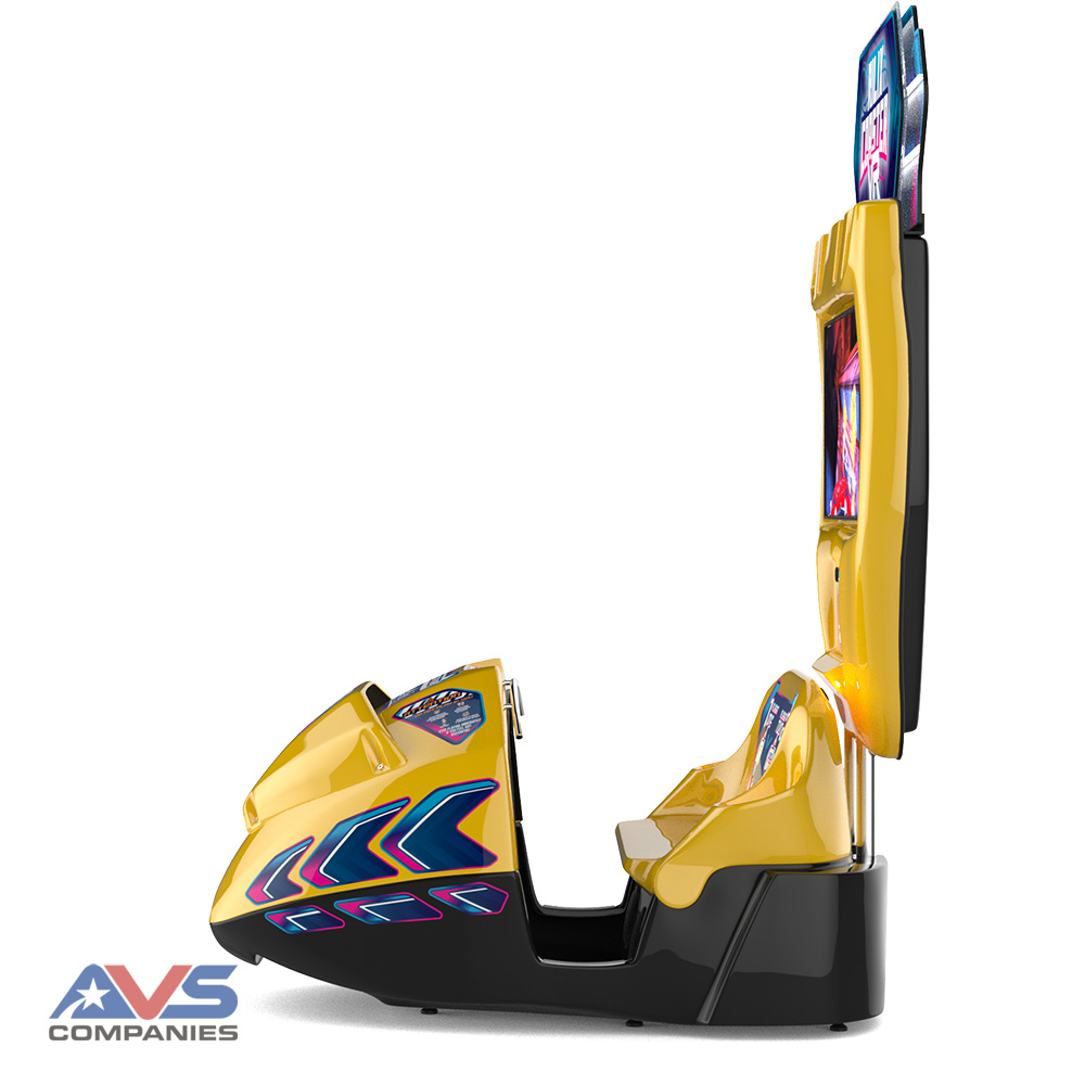 Rilix Coaster Yellow Side Angle