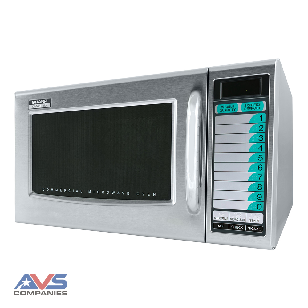 Touch Commercial Microwave Close Right Angle