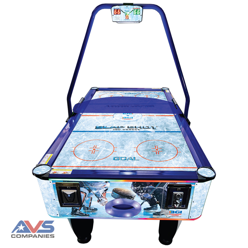 Slapshot Air Hockey Front 