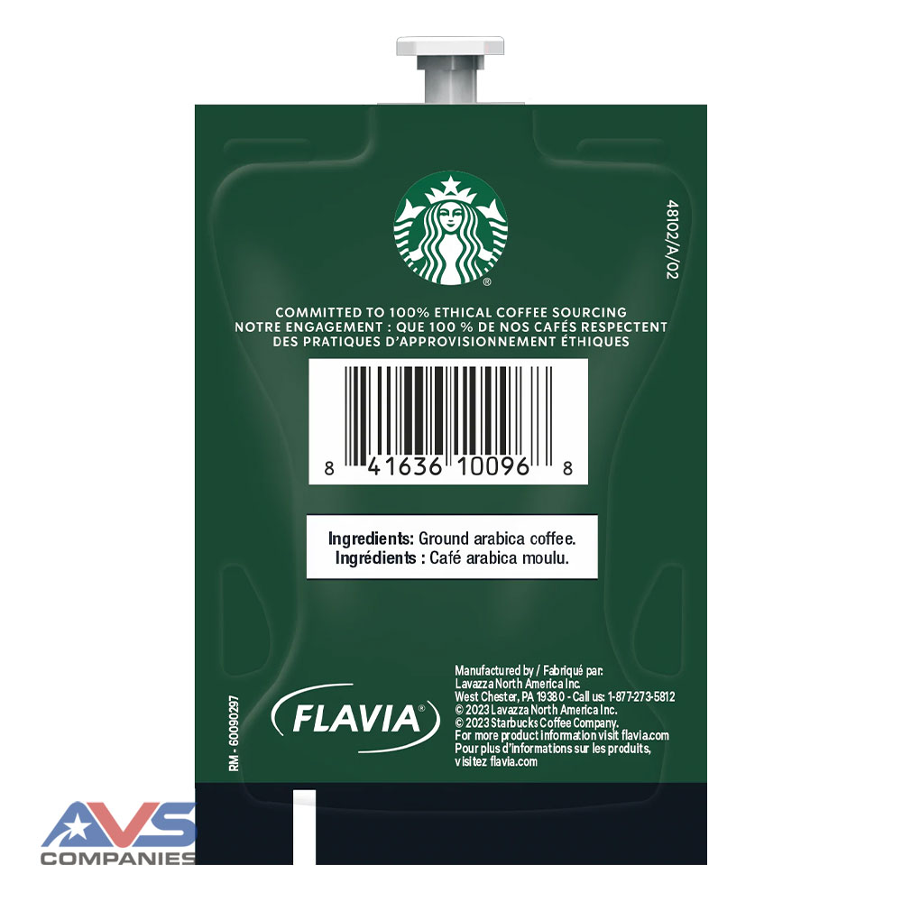 Starbucks Veranda Coffee Back