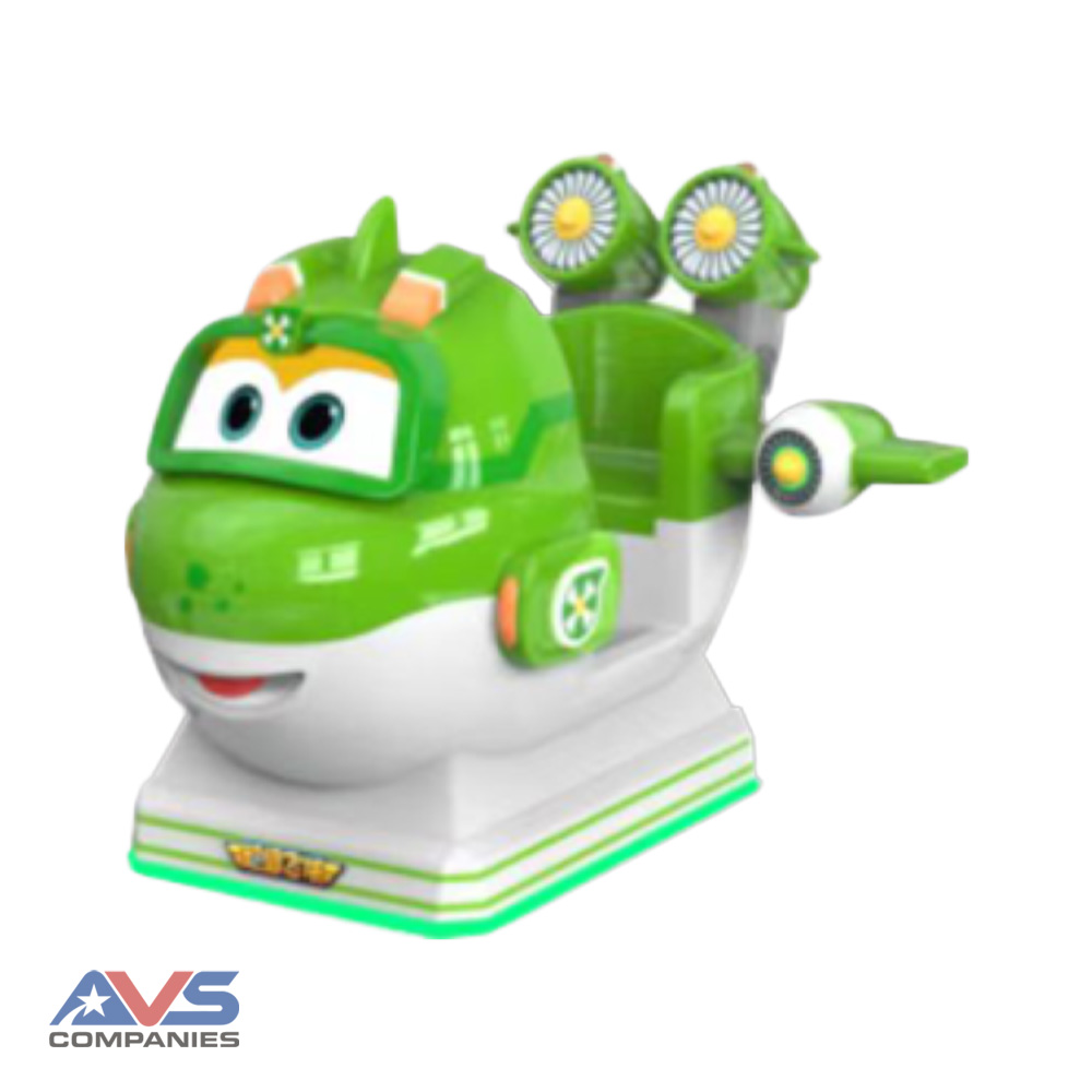 Super Wings Kiddie Rides Mira Right Angle