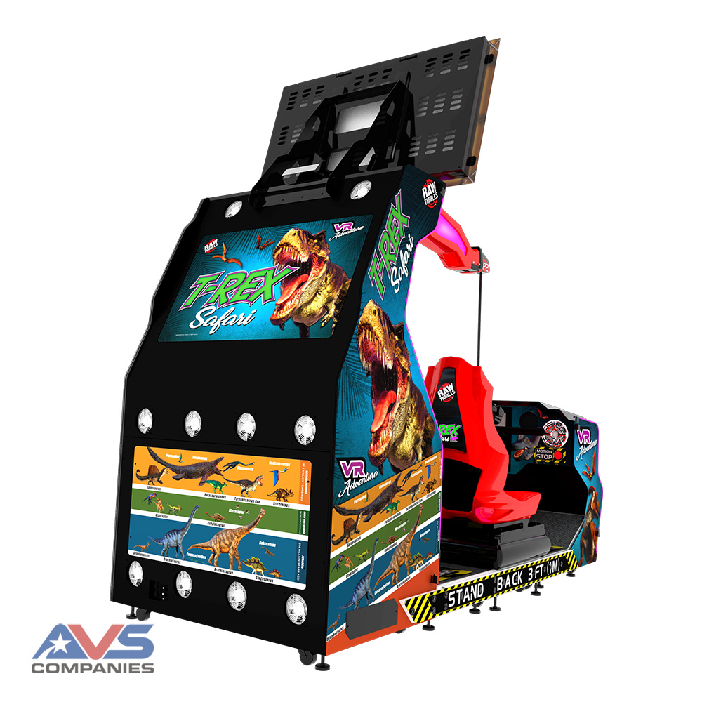 T-Rex Safari VR Back Angle
