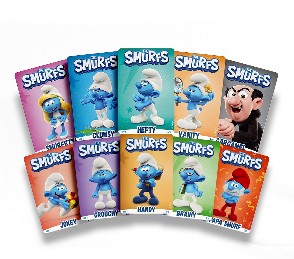 The Smurfs Cards