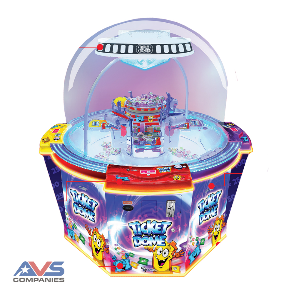 Ticket Dome Front Angle