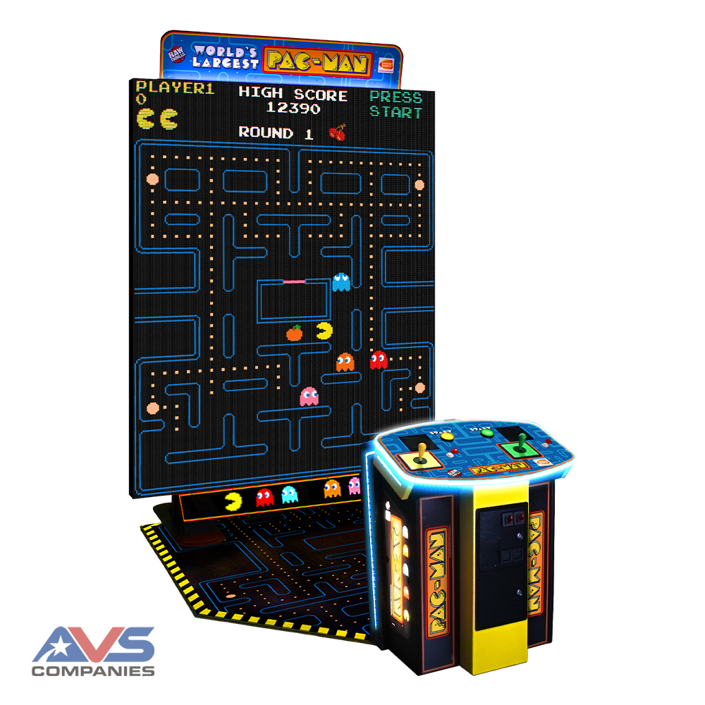 Worlds Largest Pac-Man/Galaga