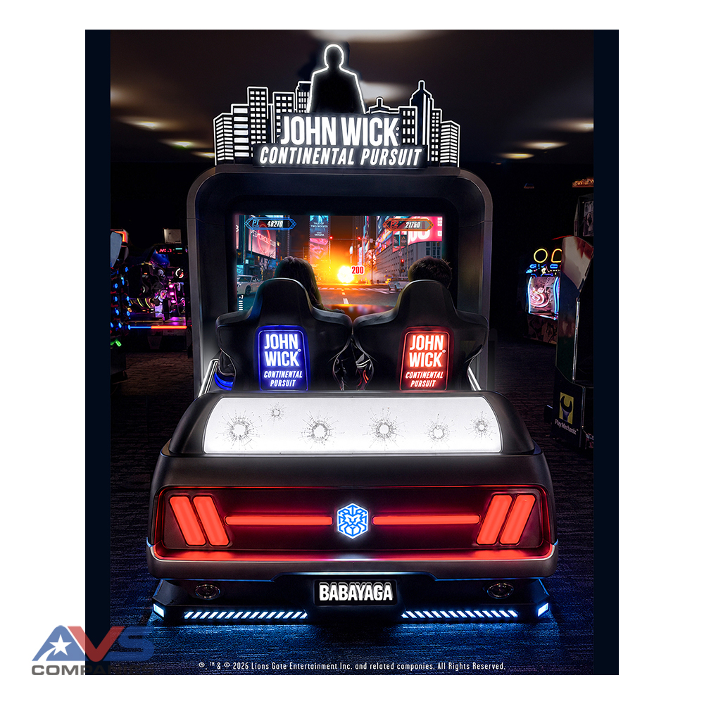 John Wick: Continental Pursuit Arcade Game on Location