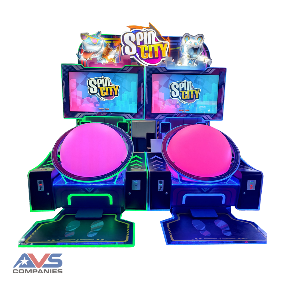 Spin City Twin Front Angle