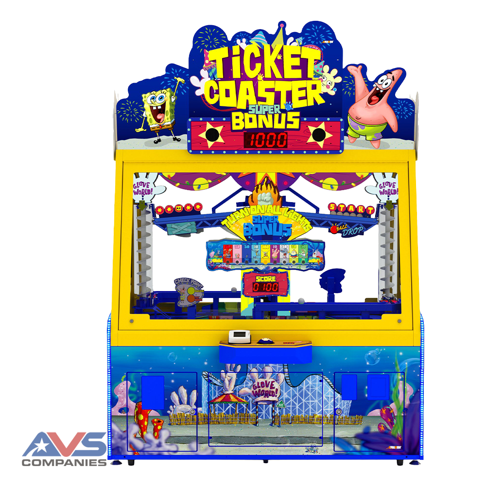 SpongeBob Ticket Coaster Front