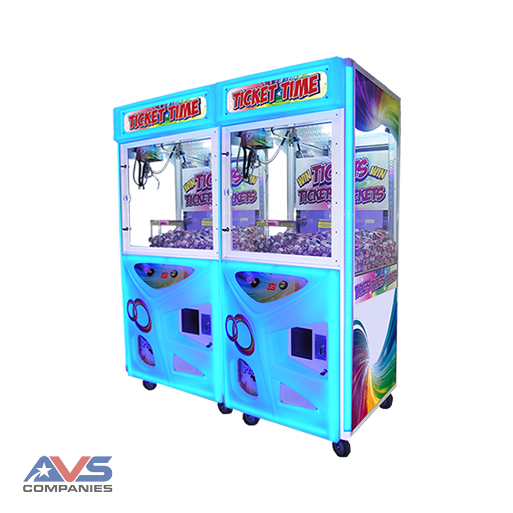 Ticket Time RFID Double Blue Right Angle