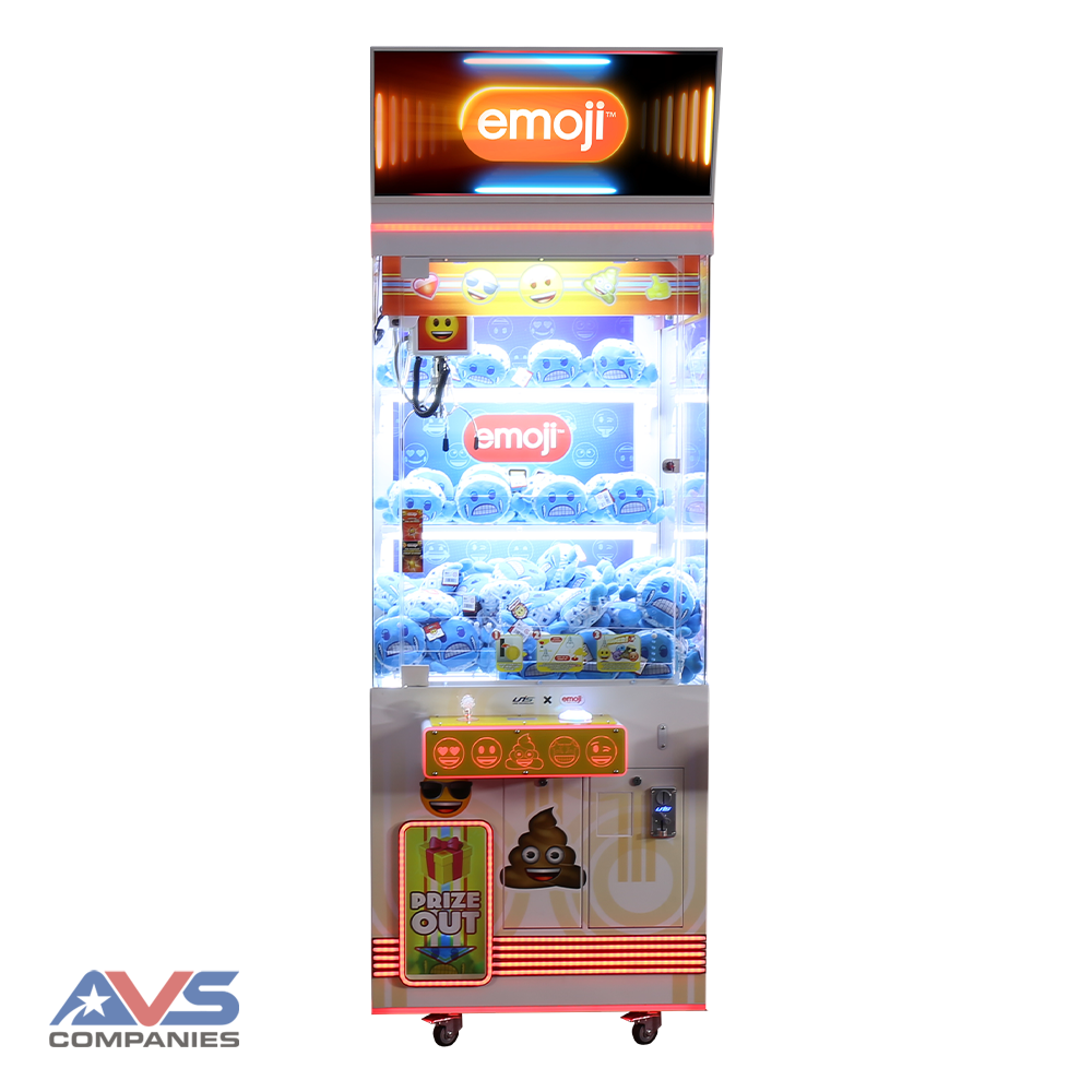 emoji Prize Box LCD Front Angle
