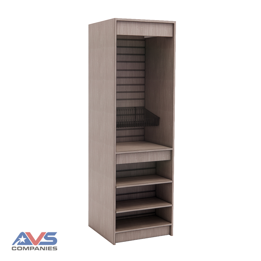 Value-Inline Free Standing Undercounter Merchandiser Base-Mobile – 24″ wide
