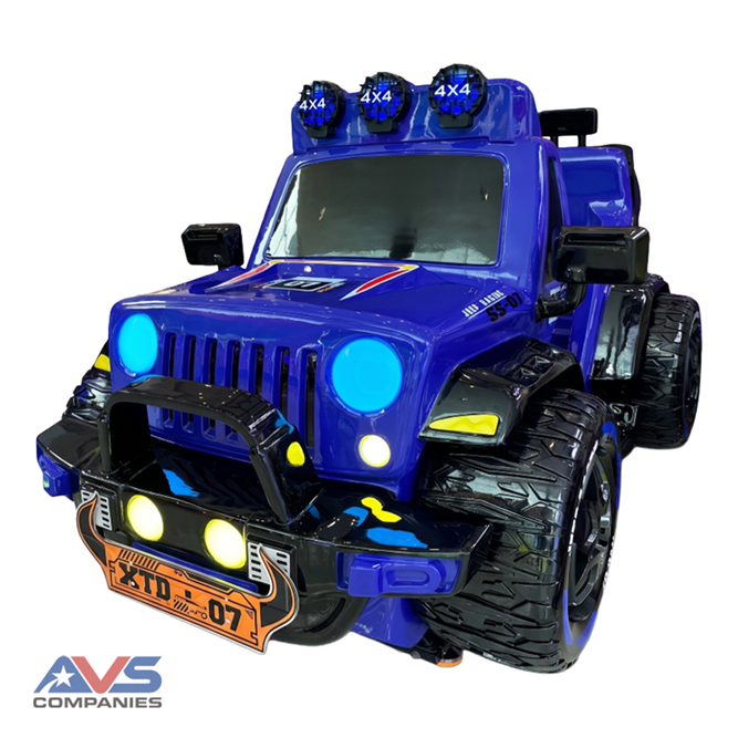 Jeep Rider Blue Right Angle