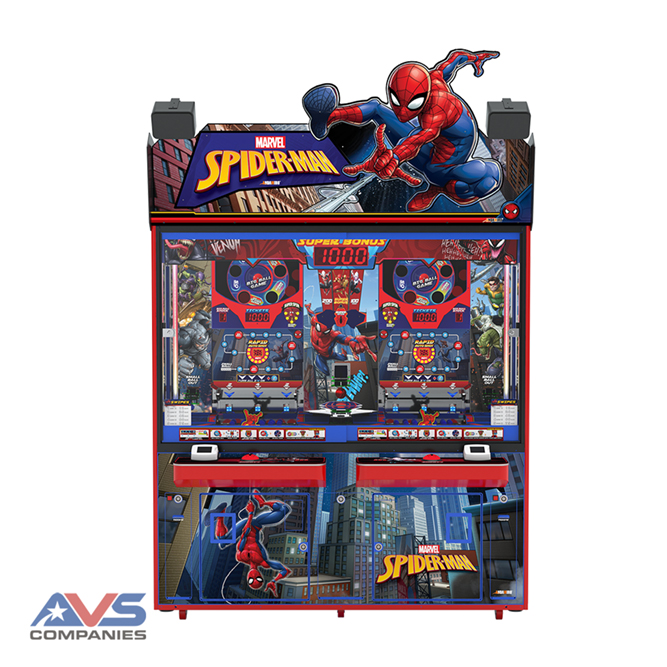 Spider-Man Coin Pusher Front