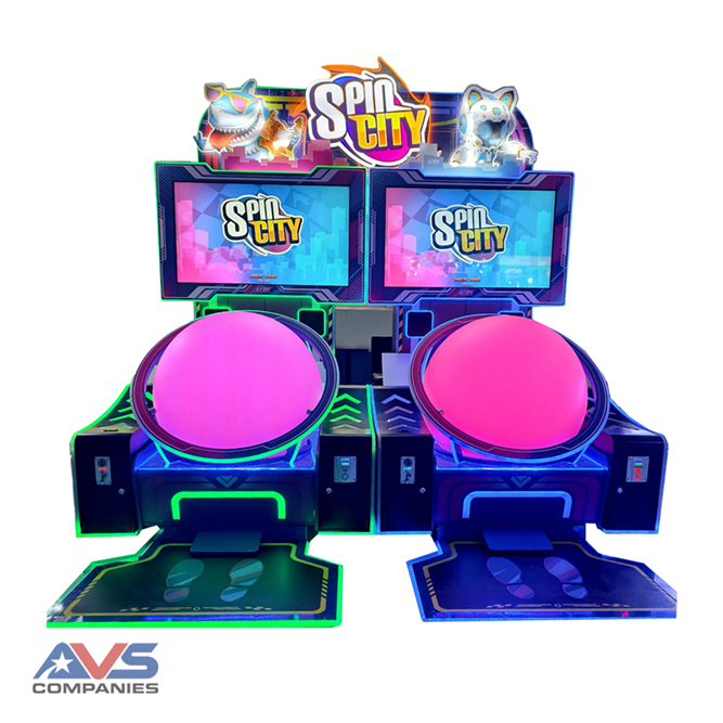 Spin City Twin Front Angle