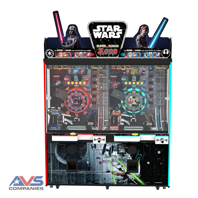 Star Wars Coin Pusher Front