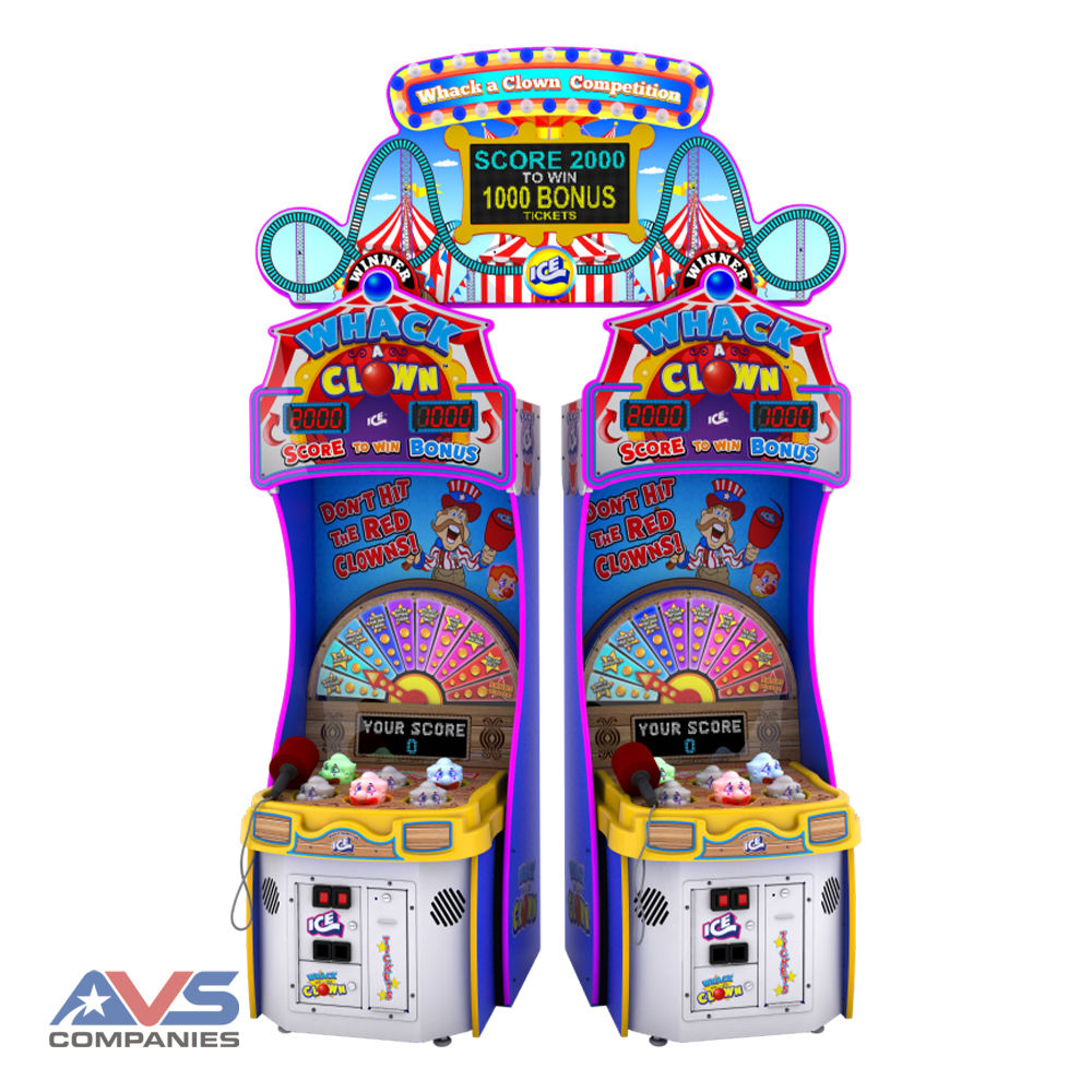 Whack a Clown 2P Game 
